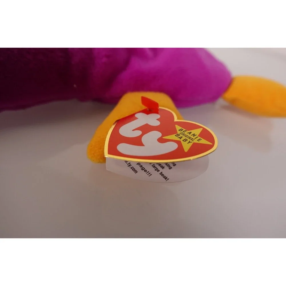 Ty Beanie Babies Patti the Platypus Plush Toy Style 4025 w/ Tags DOB 01/06/1993